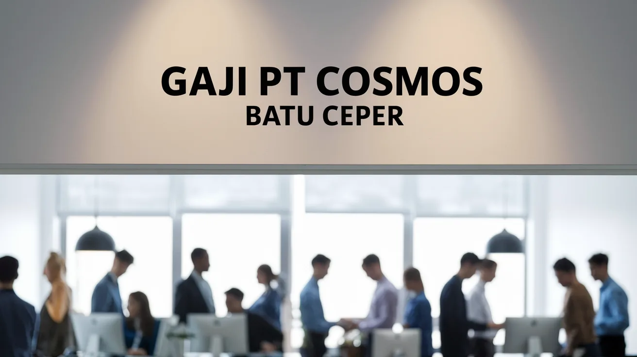 Gaji Pt Cosmos Batu Ceper