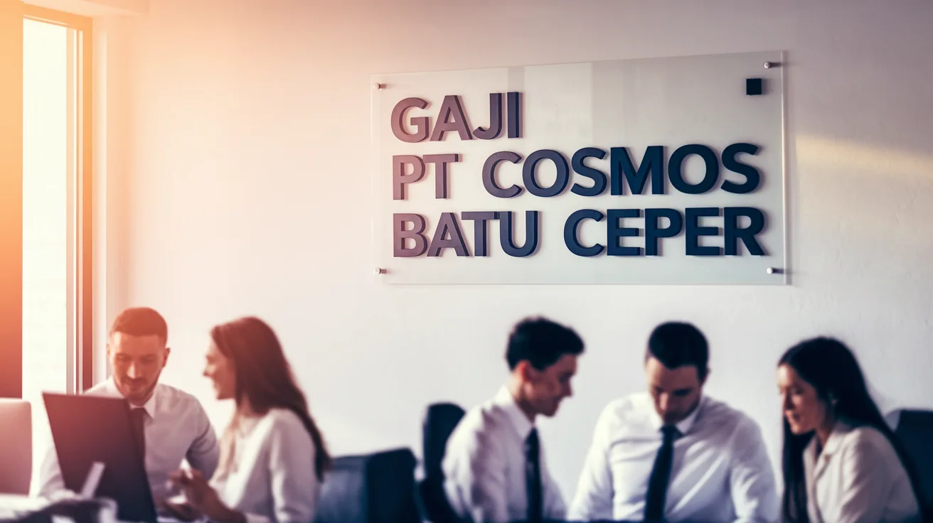 Gaji Pt Cosmos Batu Ceper
