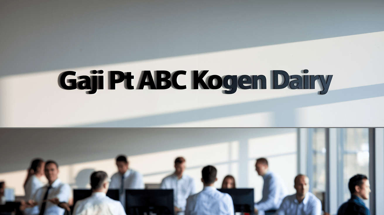 Gaji Pt Abc Kogen Dairy