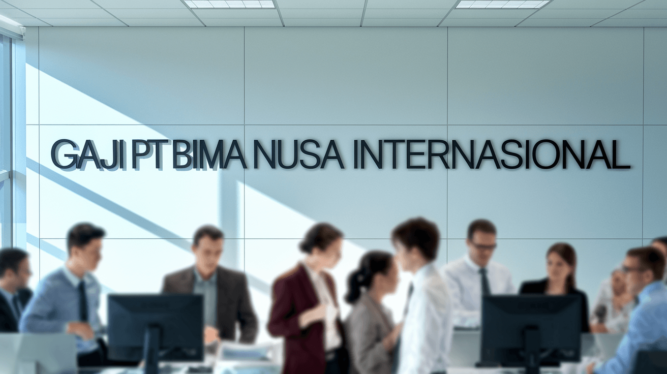 Gaji Pt Bima Nusa Internasional