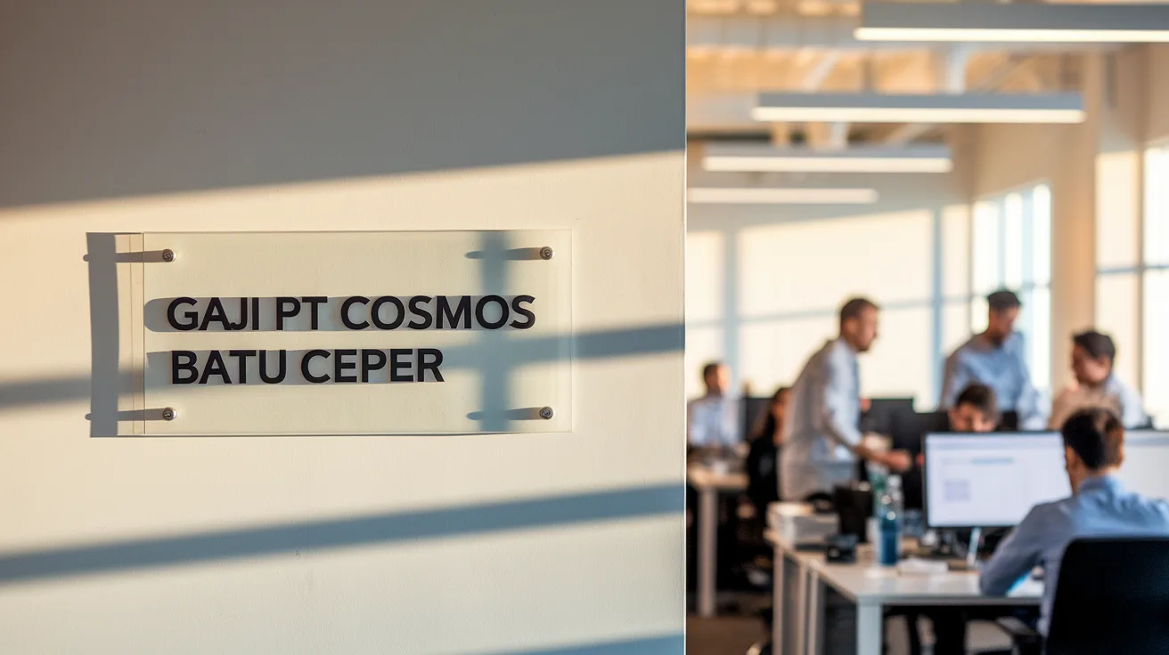Gaji Pt Cosmos Batu Ceper