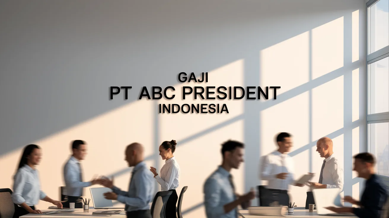 Gaji Pt Abc President Indonesia