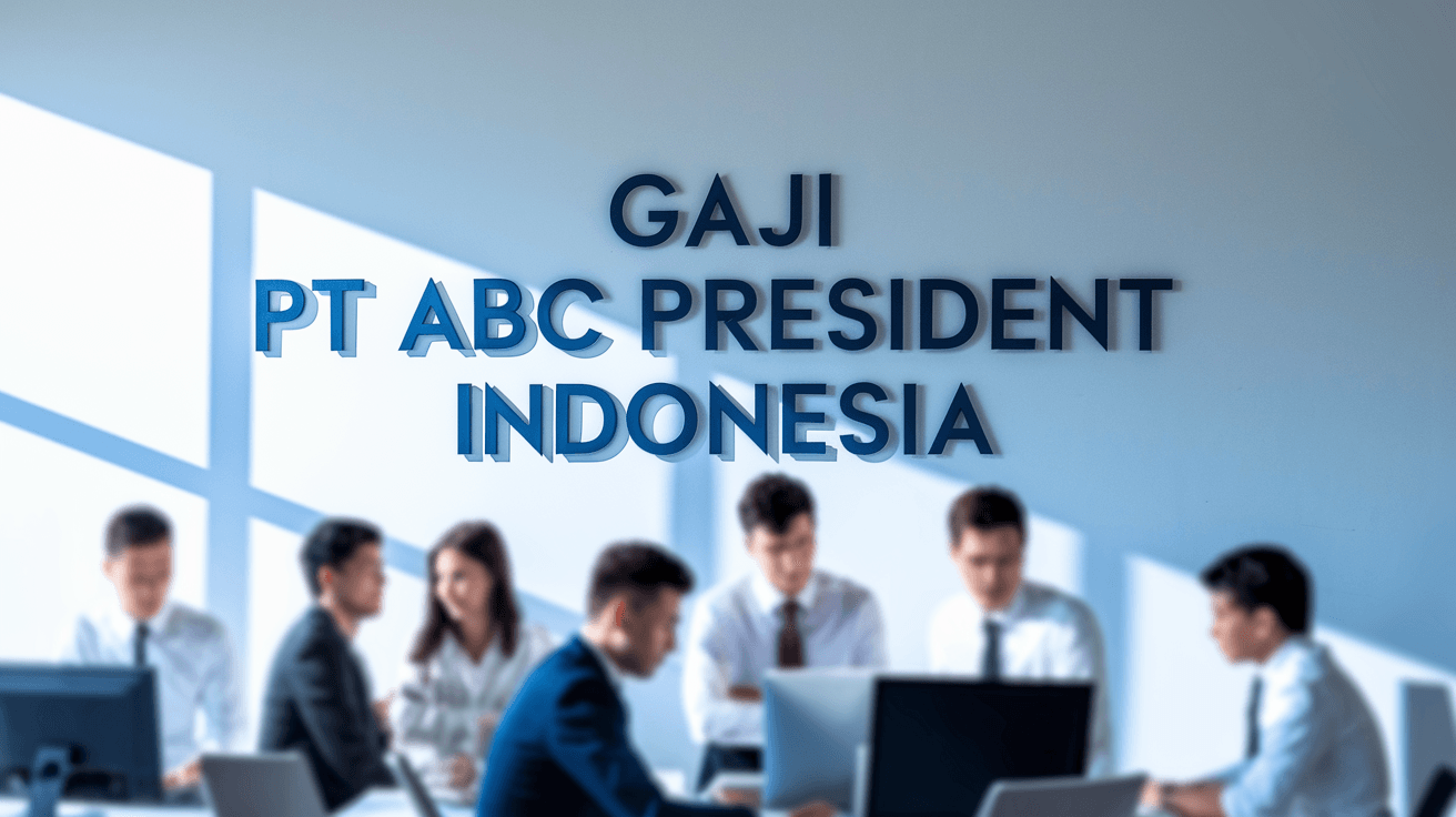 Gaji Pt Abc President Indonesia