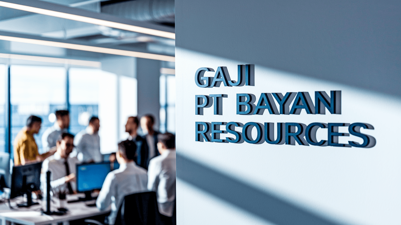 Gaji Pt Bayan Resources