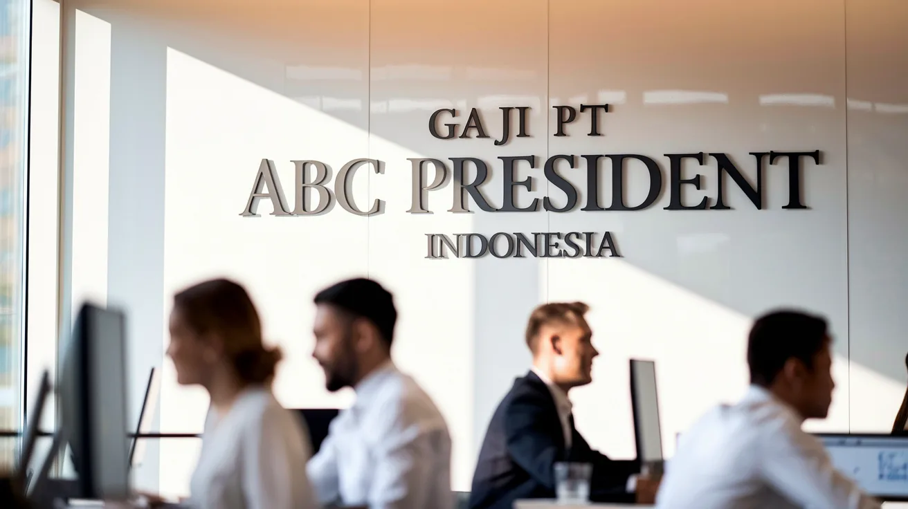 Gaji Pt Abc President Indonesia