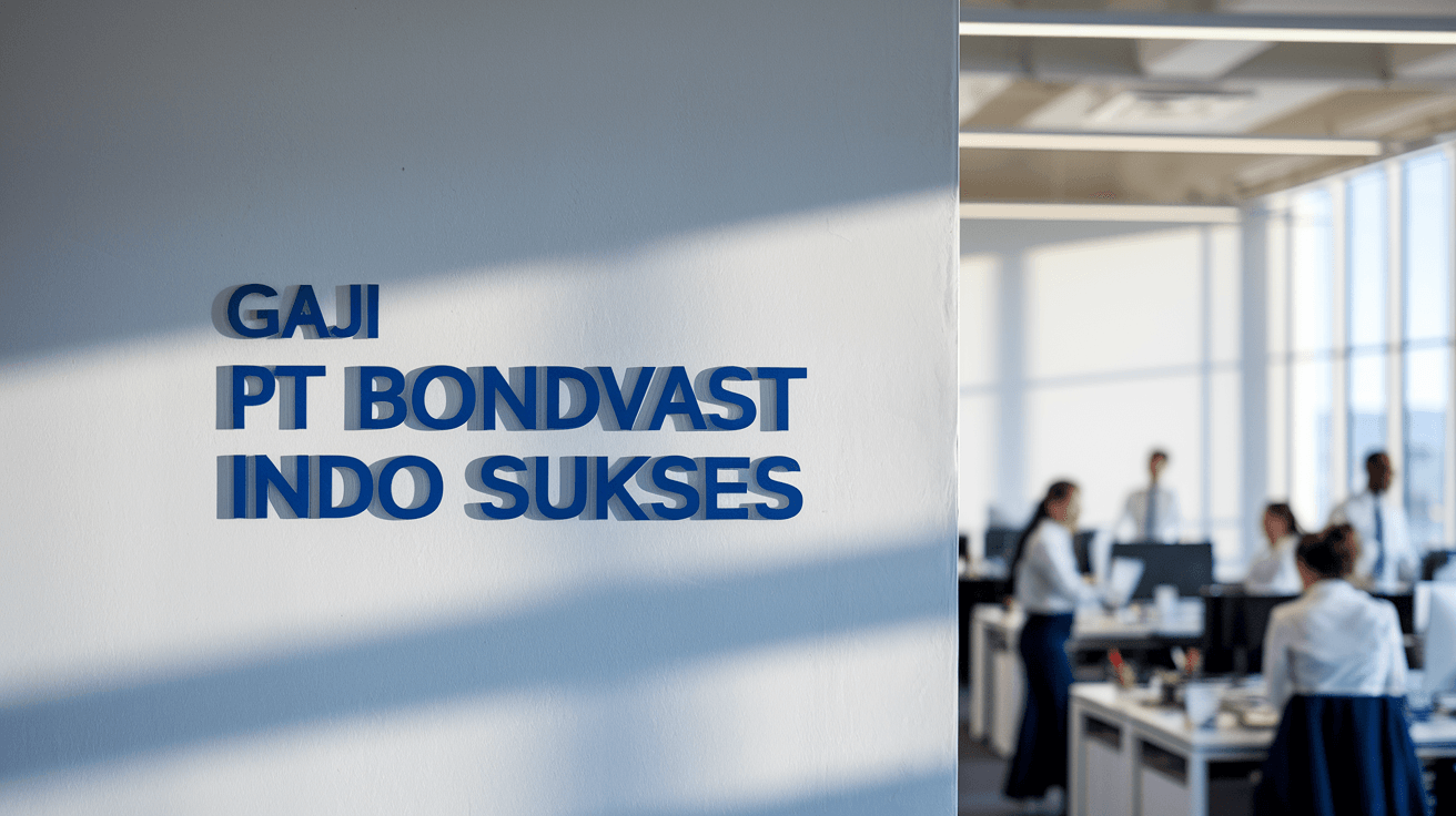 Gaji Pt Bondvast Indo Sukses