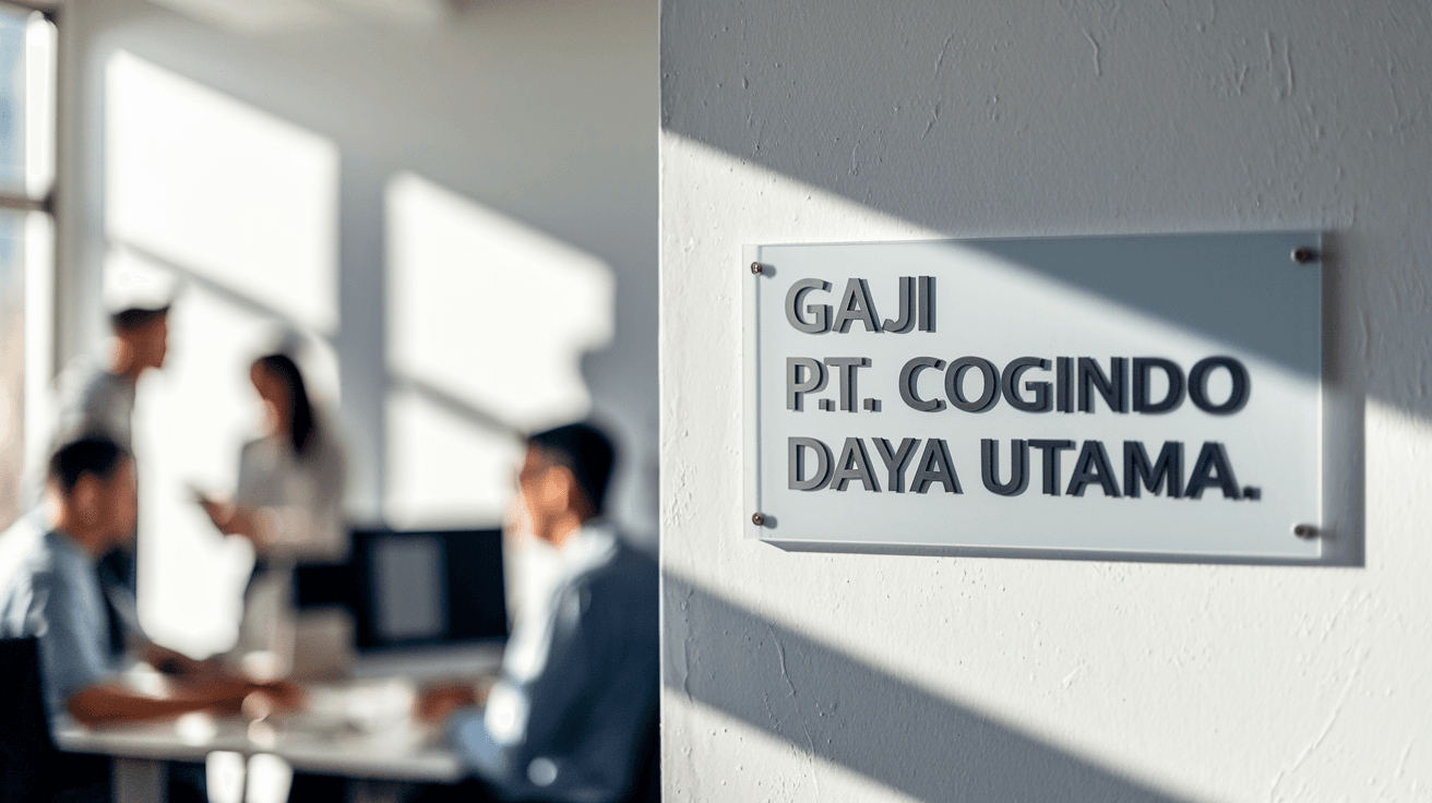 Gaji Pt Cogindo Daya Utama