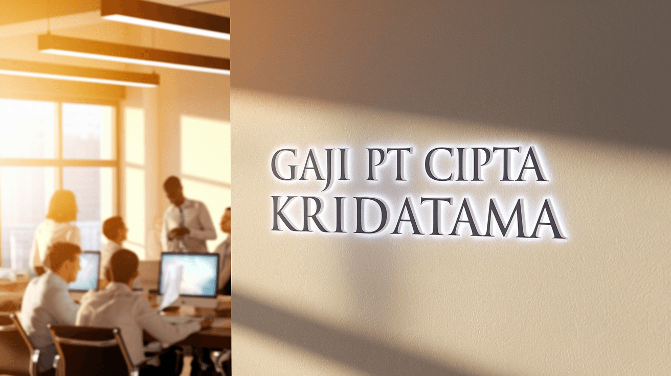 Gaji Pt Cipta Kridatama