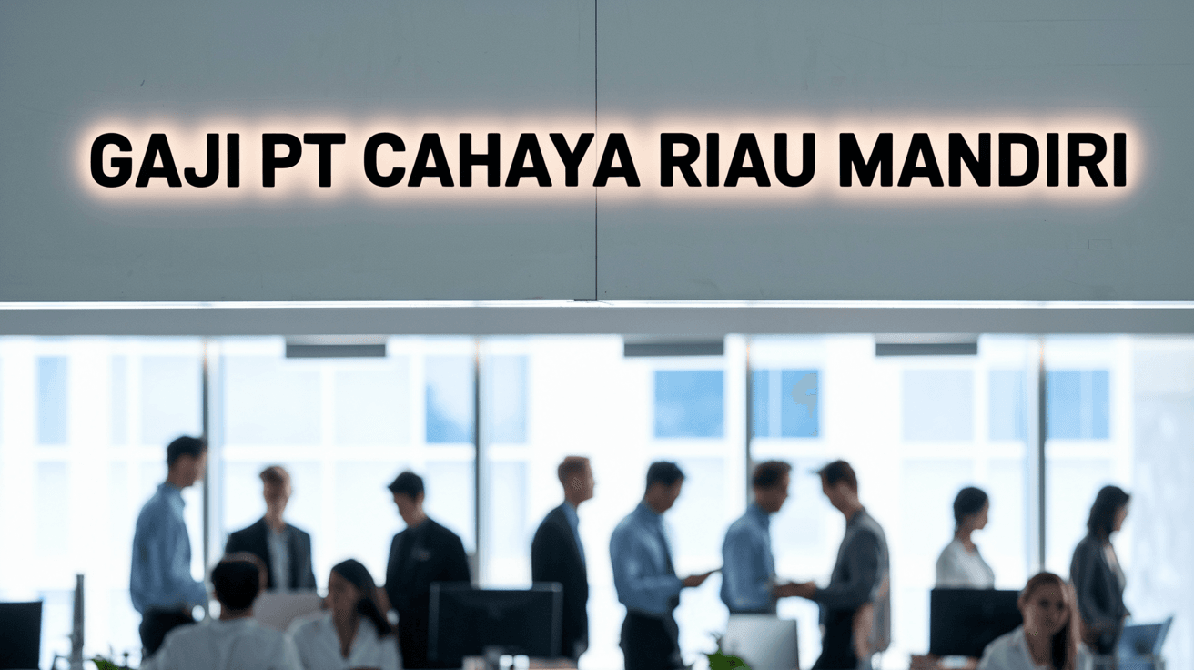 Gaji Pt Cahaya Riau Mandiri