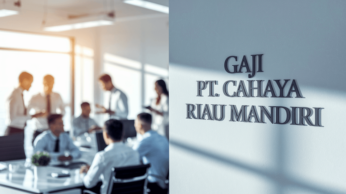 Gaji Pt Cahaya Riau Mandiri