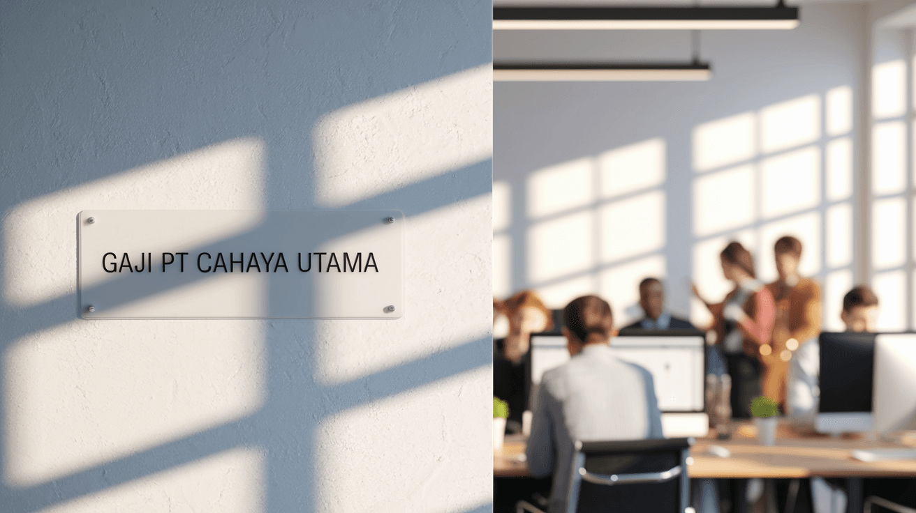 Gaji Pt Cahaya Utama