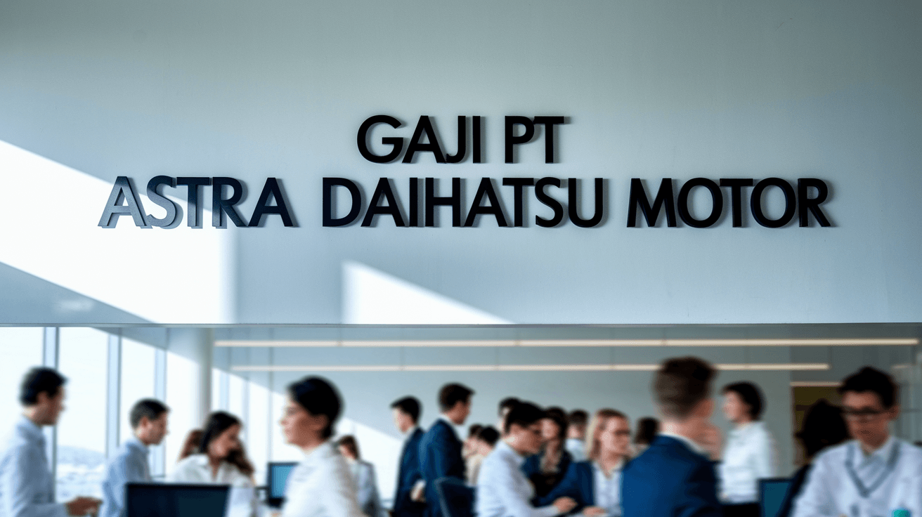 Gaji Pt Astra Daihatsu Motor