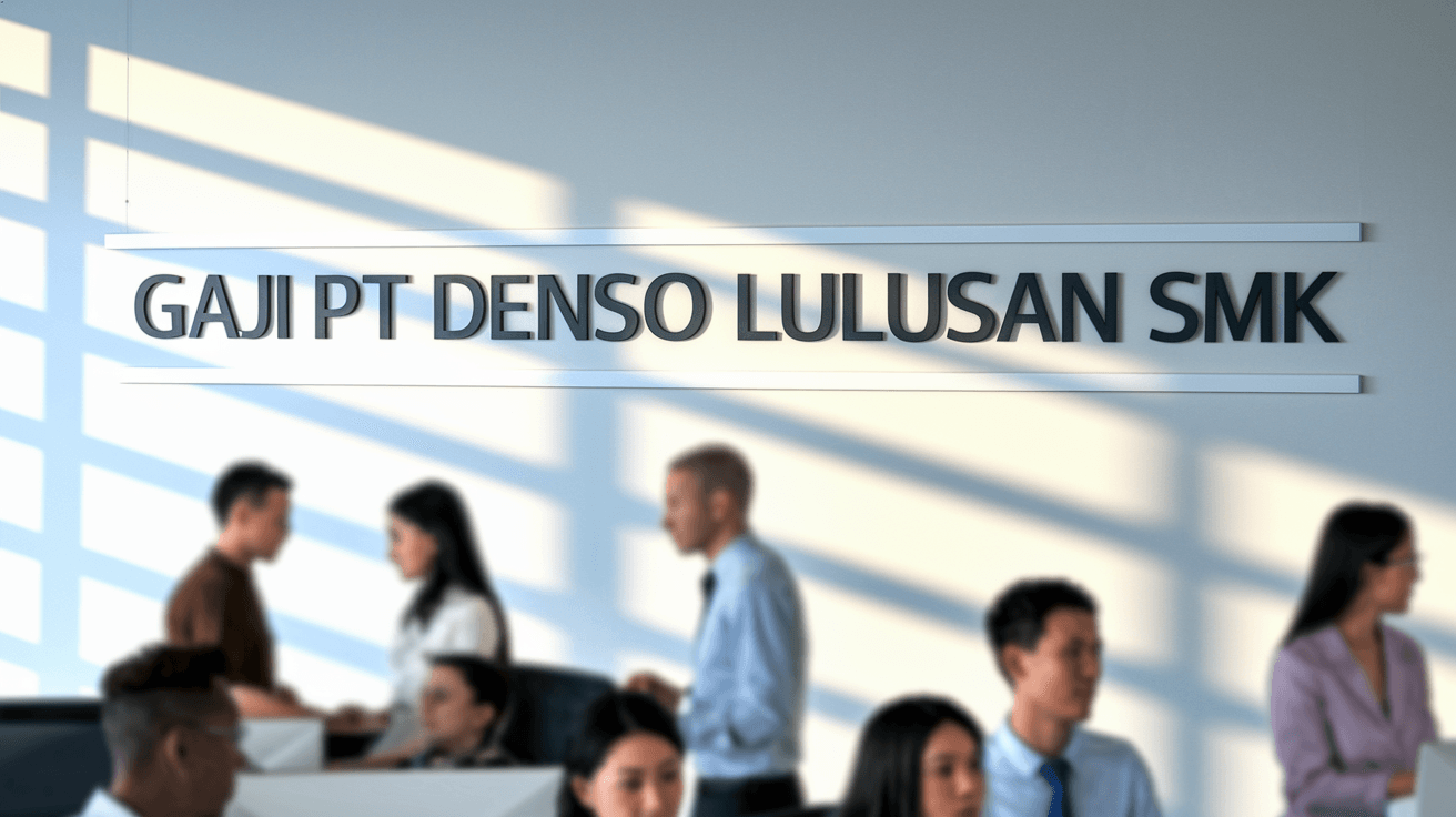 Gaji Pt Denso Lulusan Smk