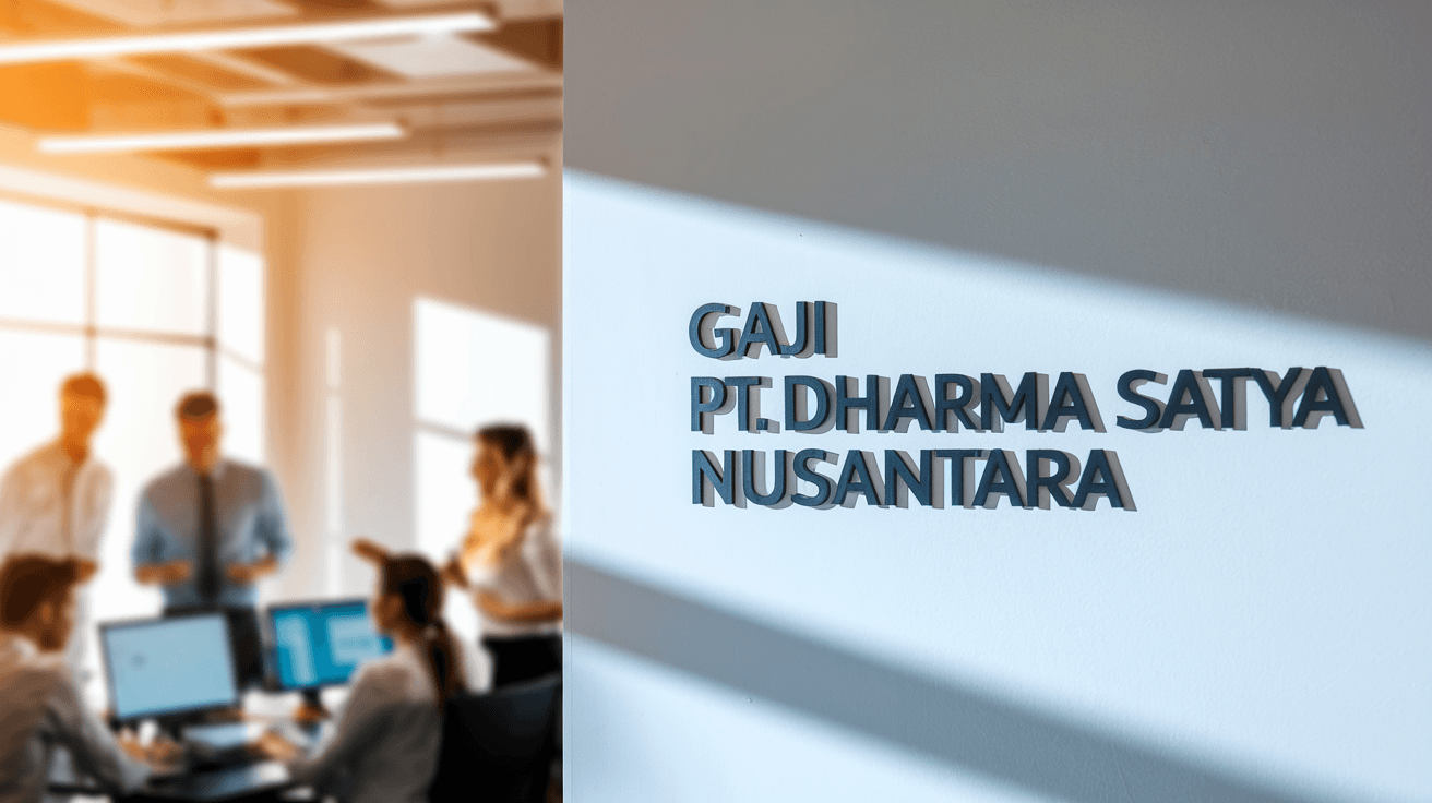 Gaji Pt Dharma Satya Nusantara