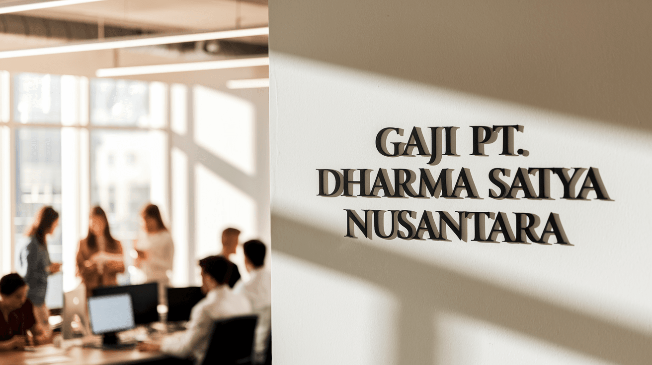 Gaji Pt Dharma Satya Nusantara