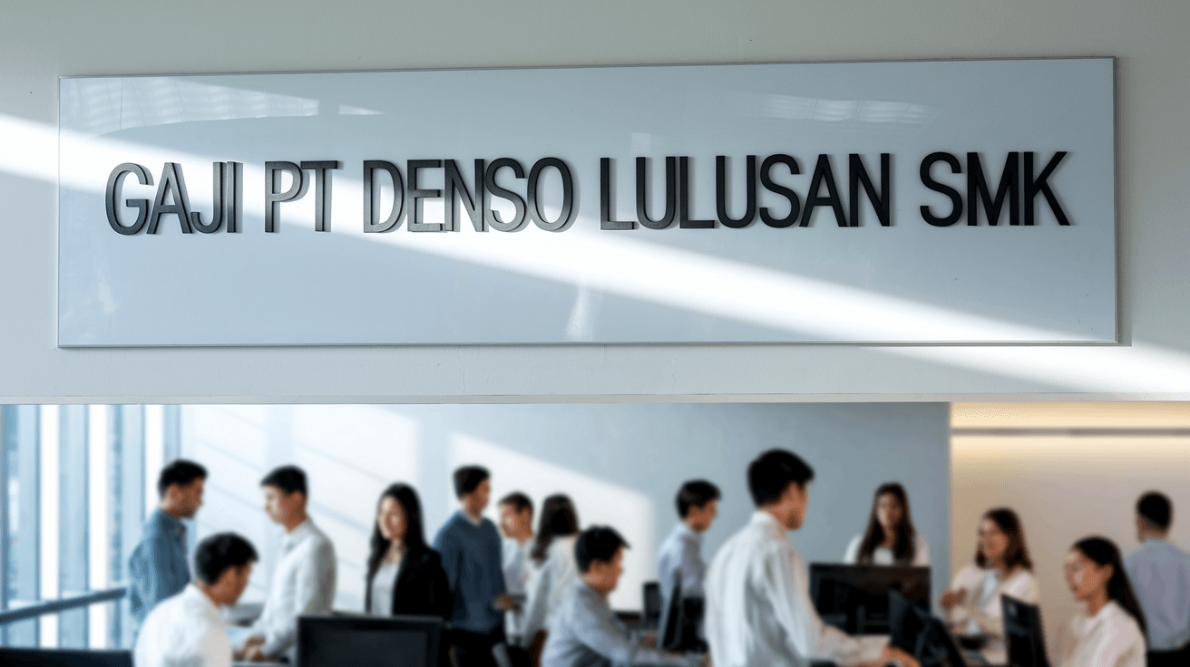 Gaji Pt Denso Lulusan Smk