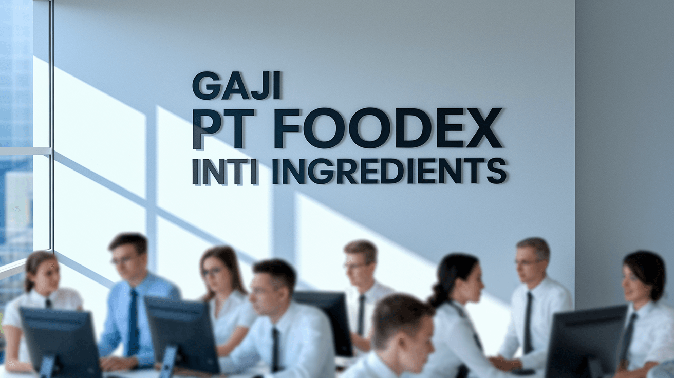 Gaji Pt Foodex Inti Ingredients