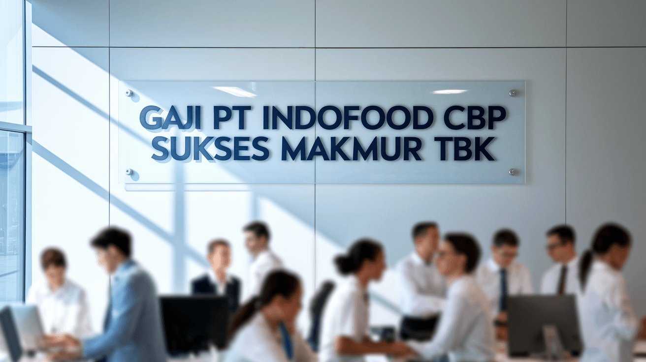 Gaji Pt Indofood Cbp Sukses Makmur Tbk