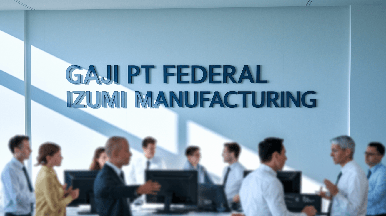 Gaji Pt Federal Izumi Manufacturing