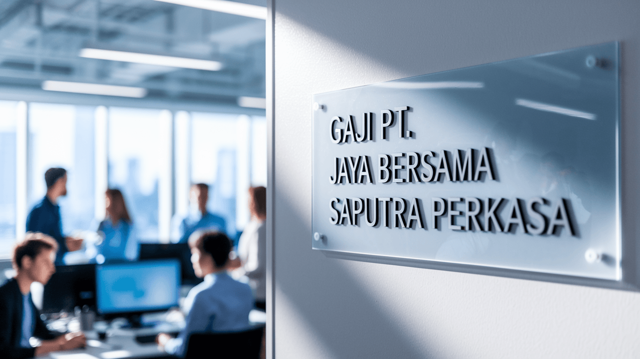 Gaji Pt Jaya Bersama Saputra Perkasa