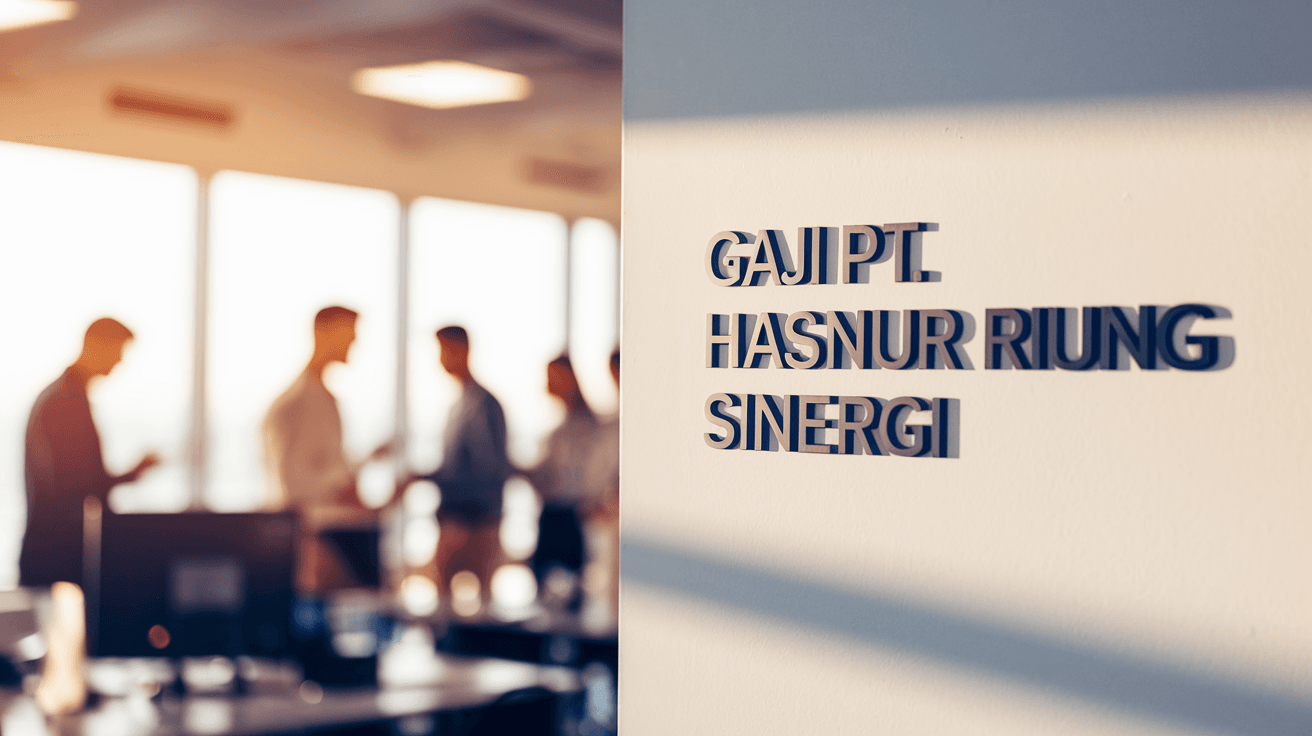 Gaji Pt Hasnur Riung Sinergi