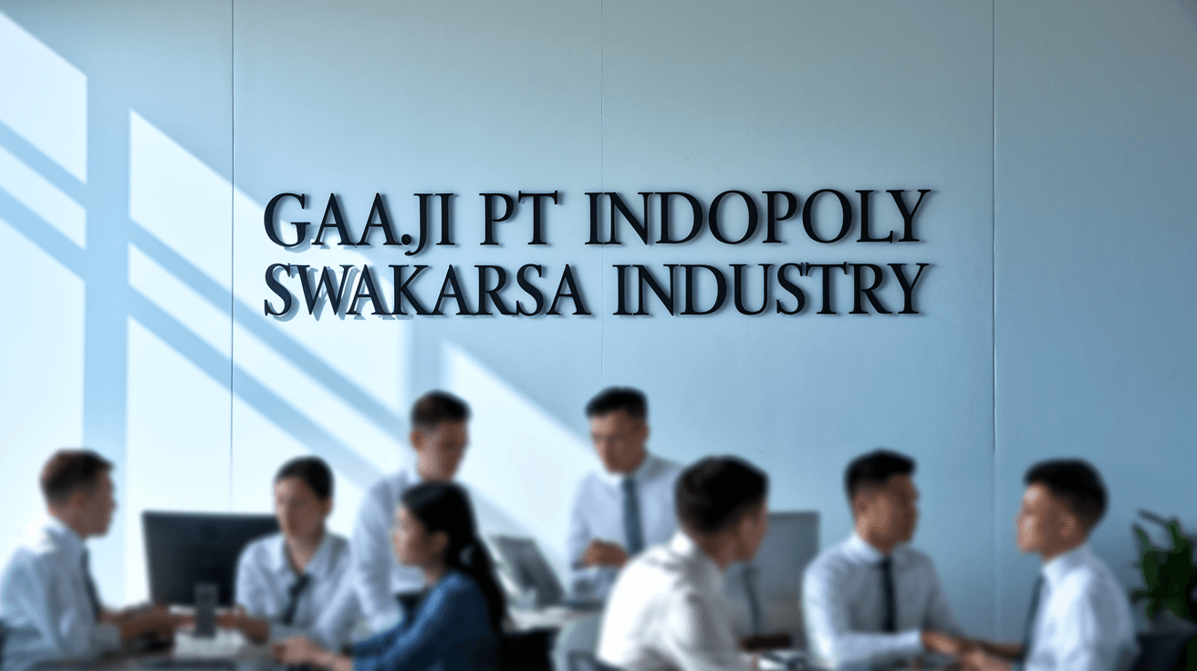 Gaji Pt Indopoly Swakarsa Industry