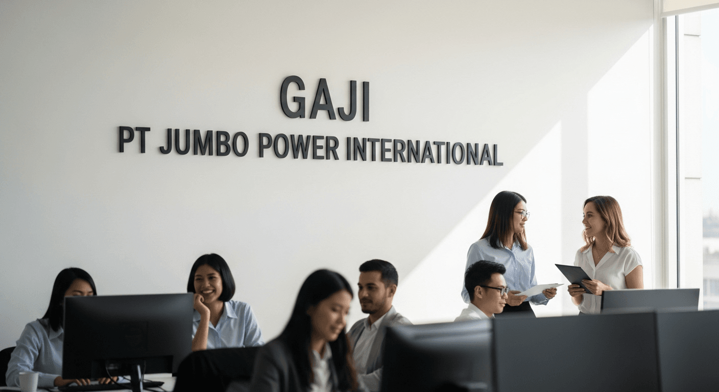 Gaji Pt Jumbo Power International