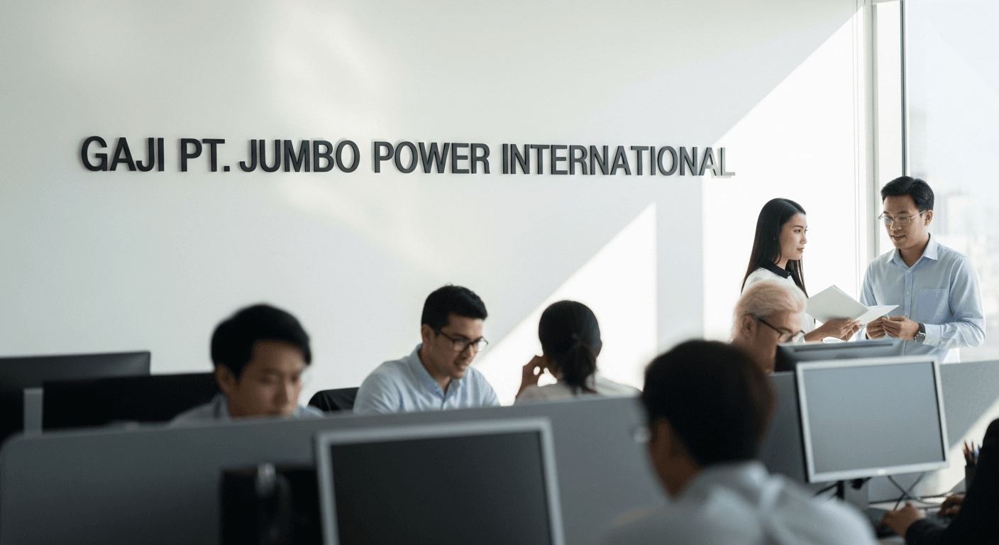 Gaji Pt Jumbo Power International