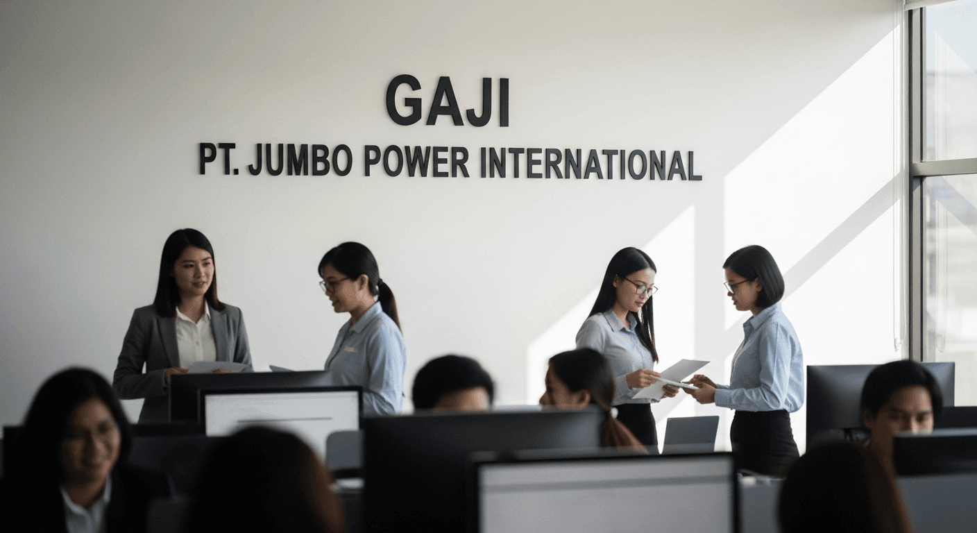 Gaji Pt Jumbo Power International