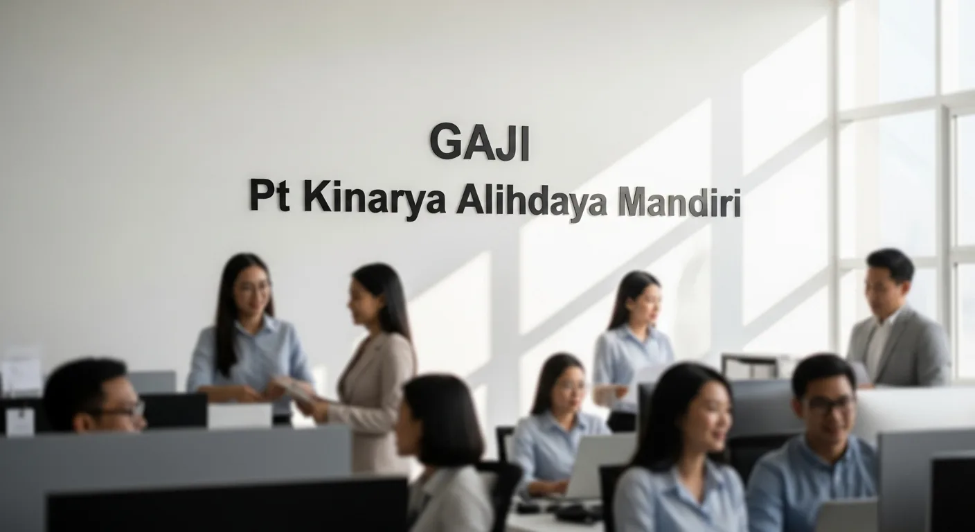 Gaji Pt Kinarya Alihdaya Mandiri