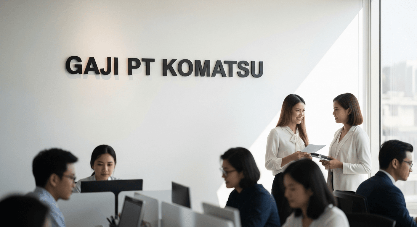 Gaji Pt Komatsu
