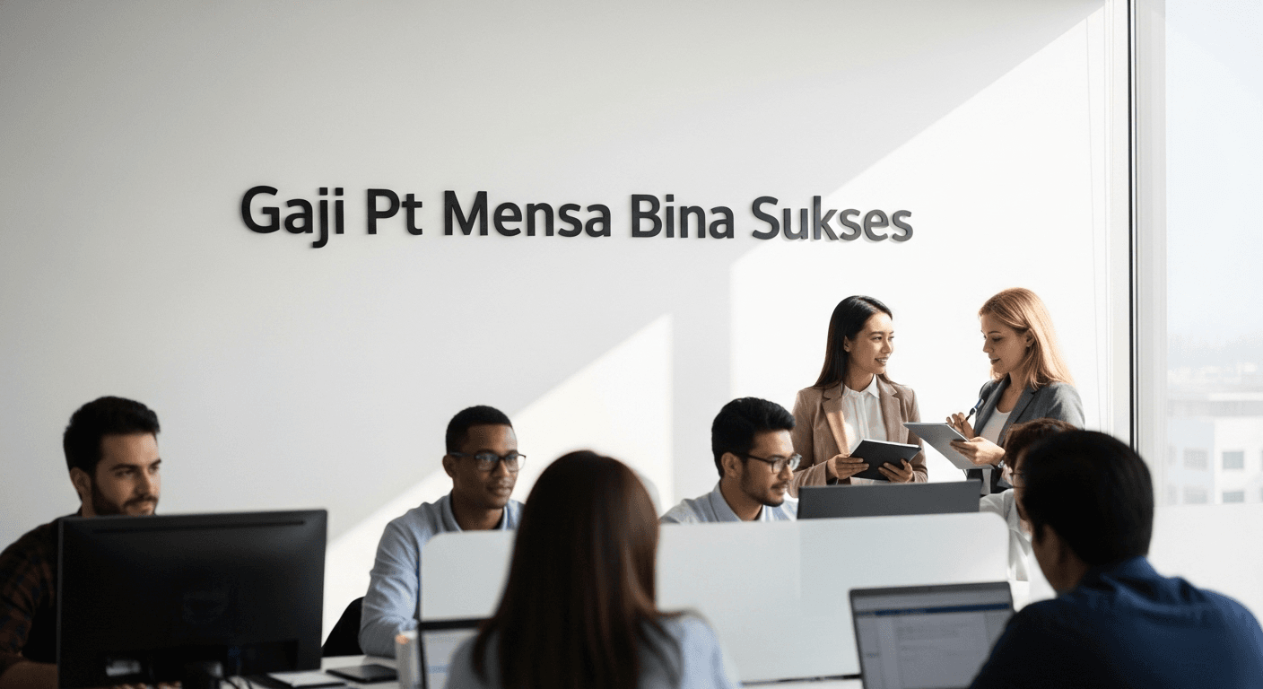 Gaji Pt Mensa Bina Sukses