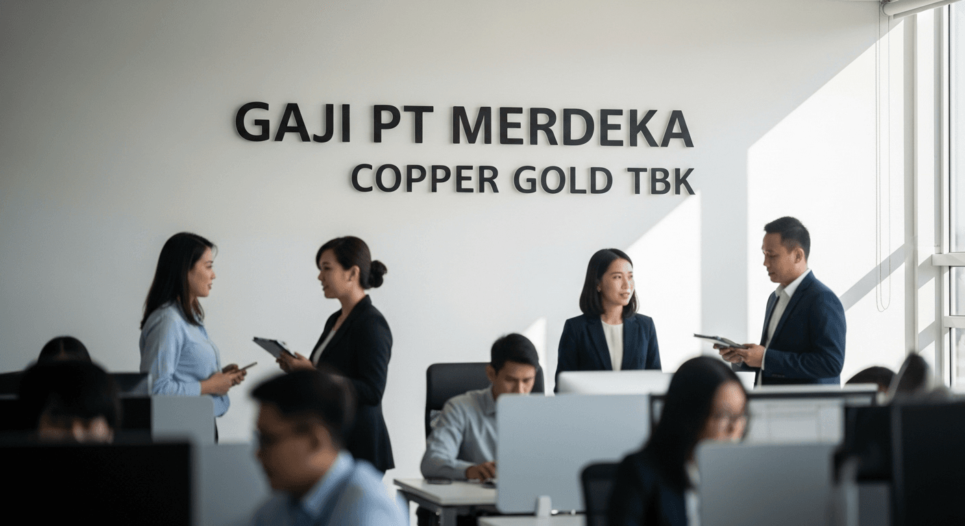 Gaji Pt Merdeka Copper Gold Tbk