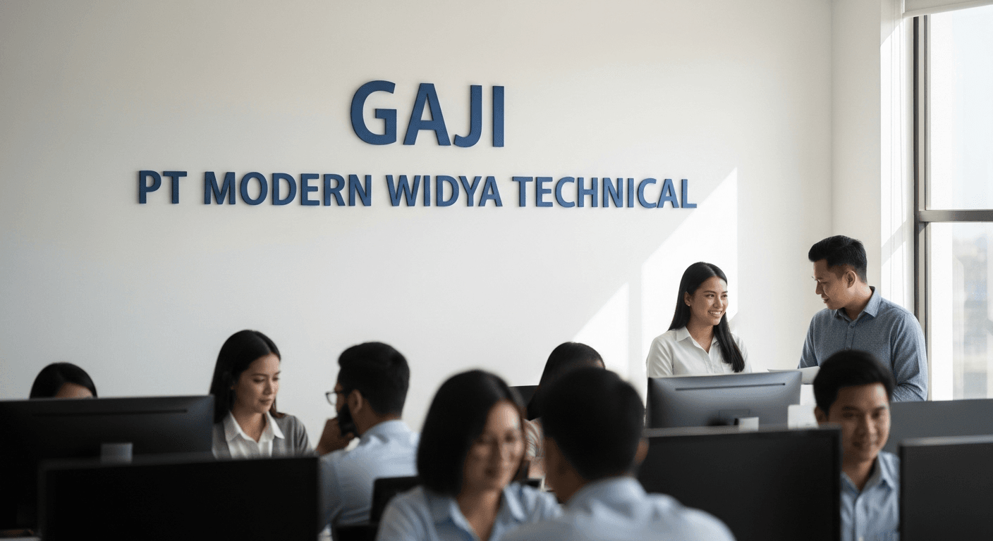 Gaji Pt Modern Widya Technical