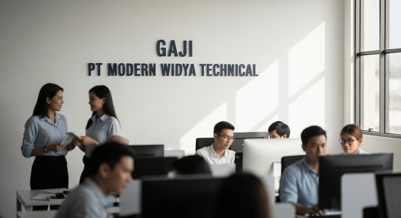Gaji Pt Modern Widya Technical