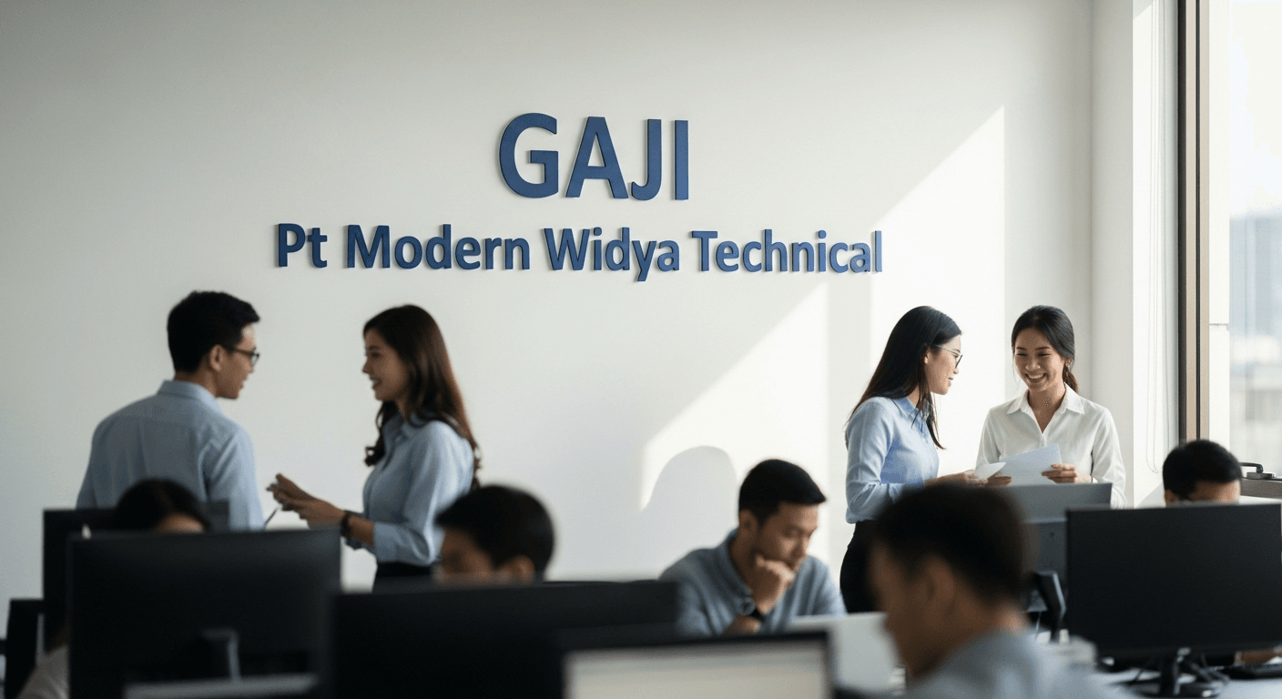 Gaji Pt Modern Widya Technical