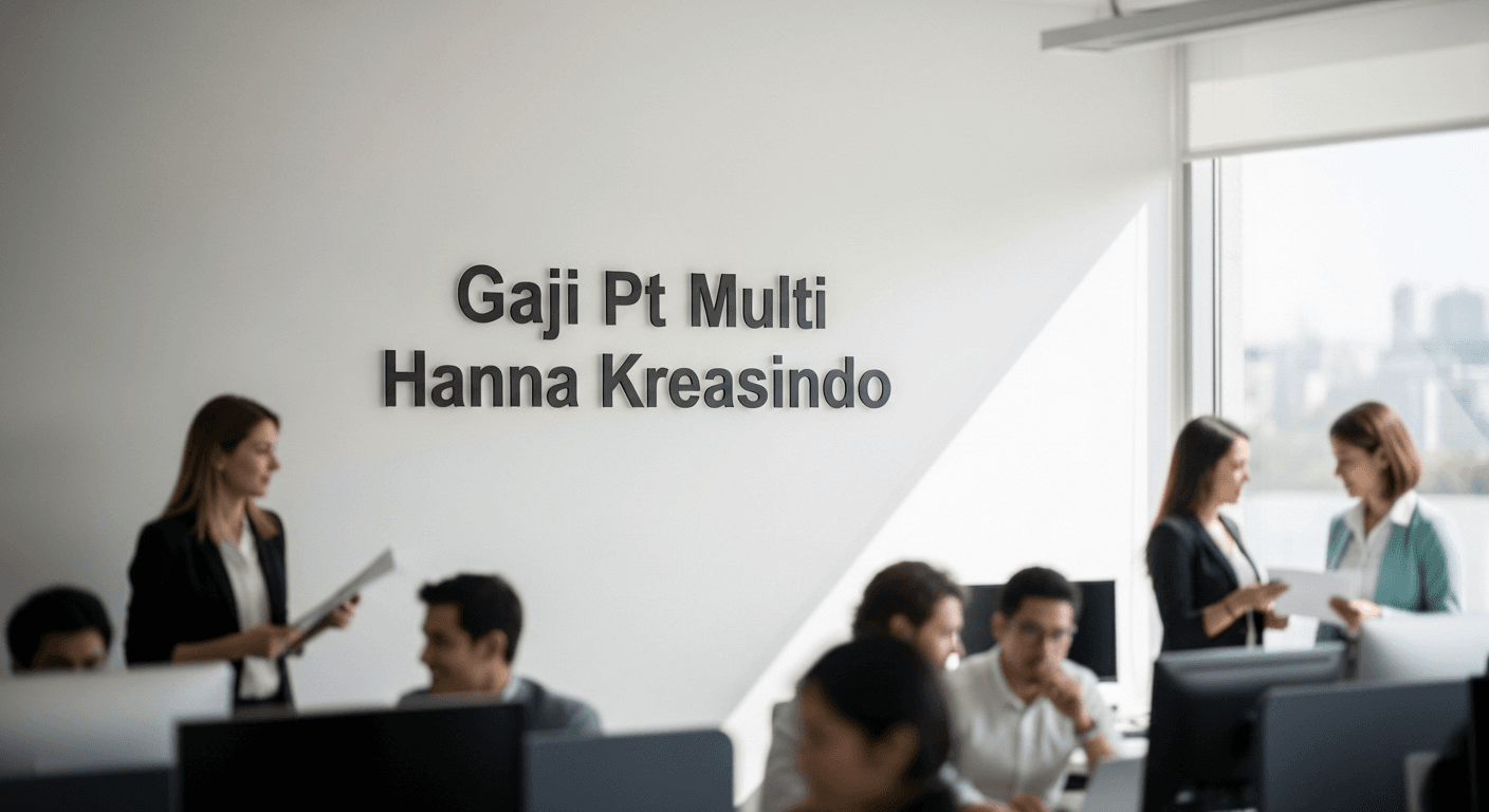 Gaji Pt Multi Hanna Kreasindo