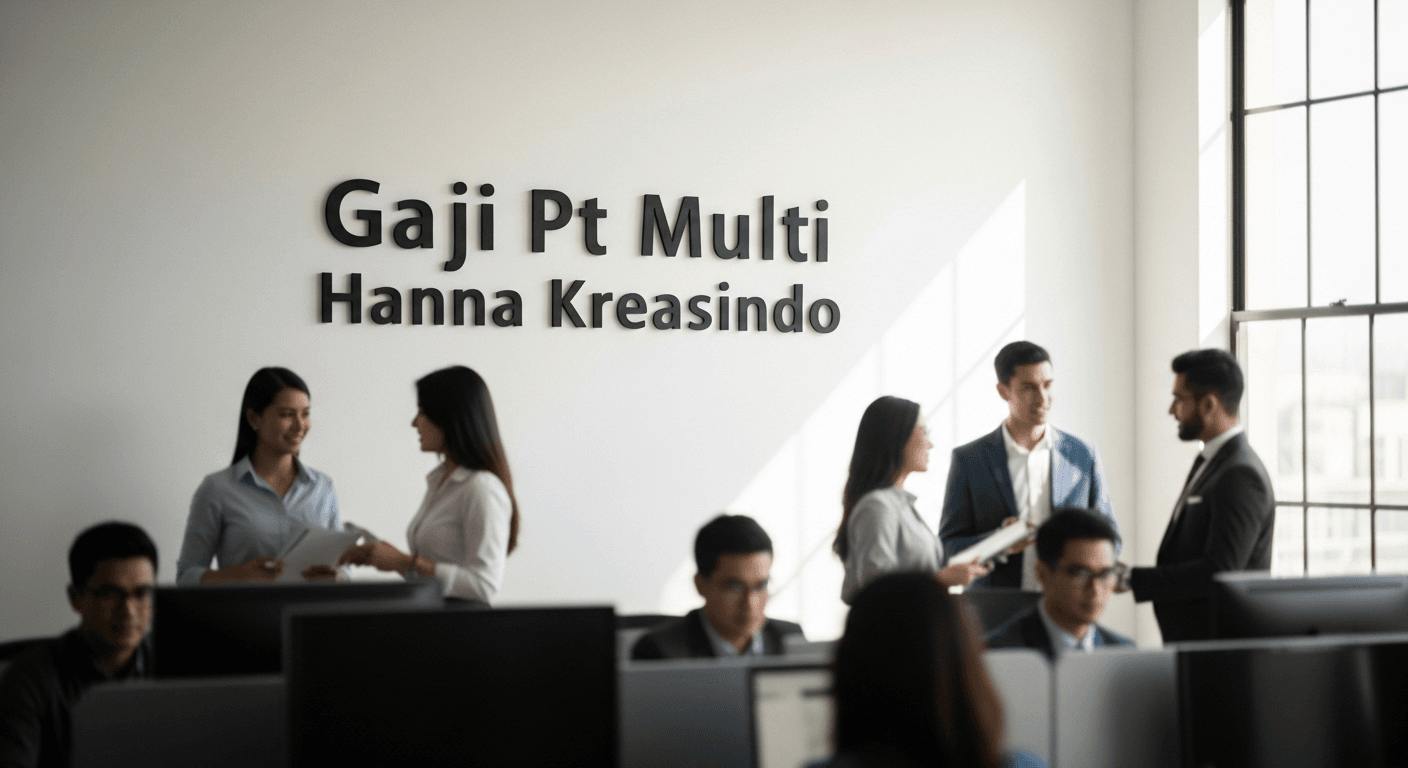 Gaji Pt Multi Hanna Kreasindo