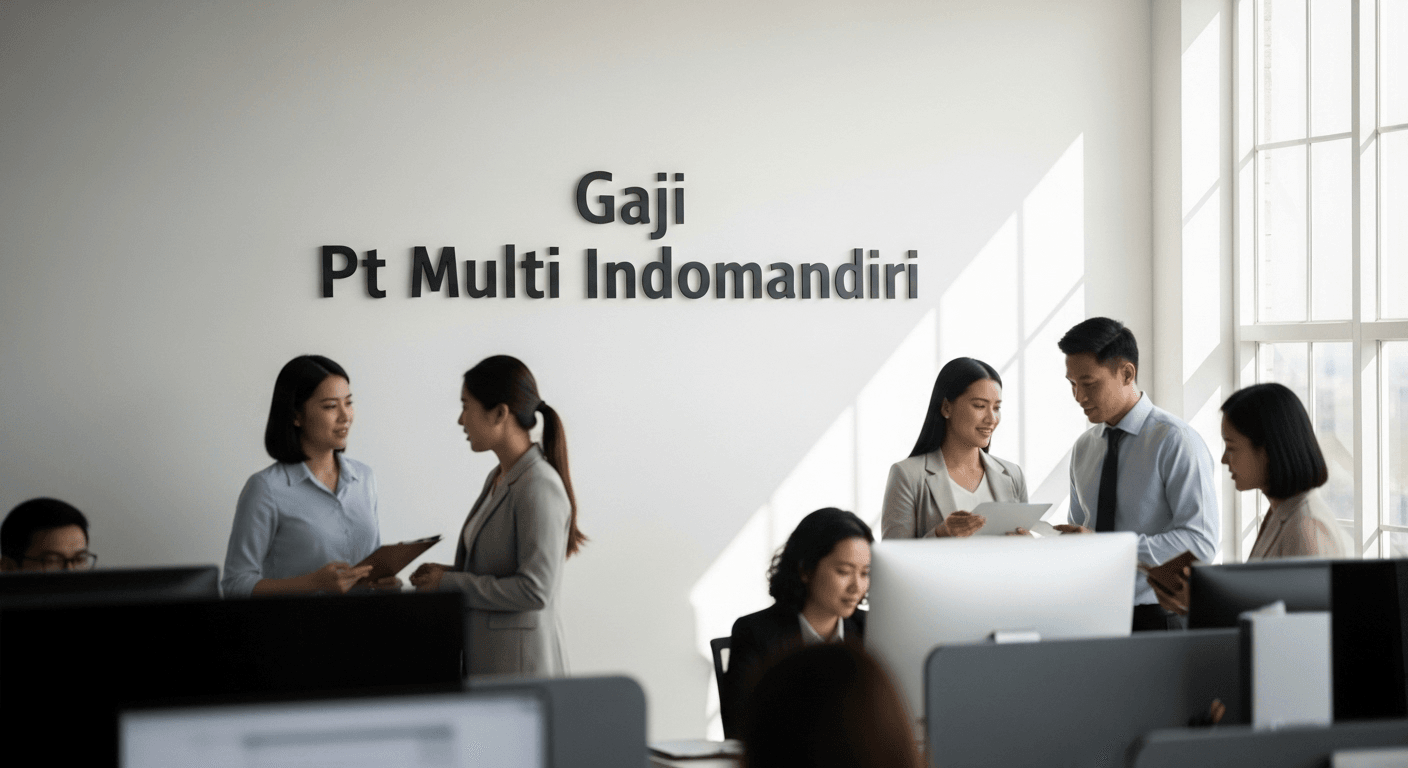 Gaji Pt Multi Indomandiri