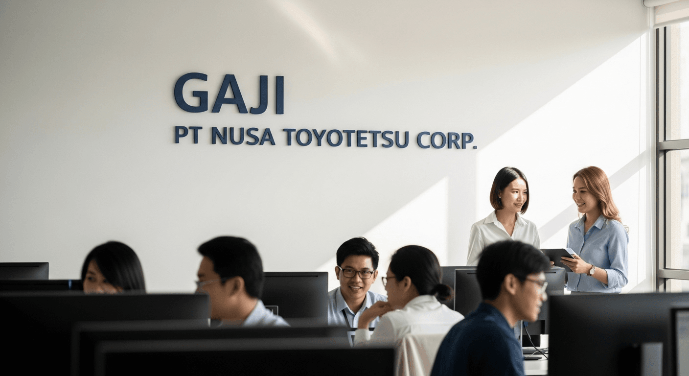 Gaji Pt Nusa Toyotetsu Corp