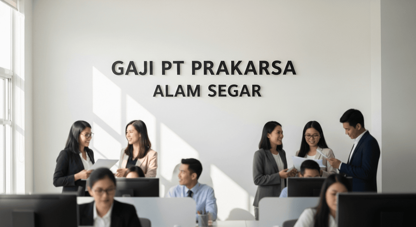 Gaji PT Prakarsa Alam Segar