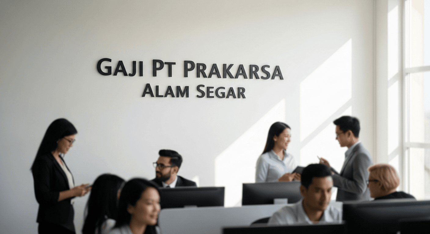 Gaji PT Prakarsa Alam Segar