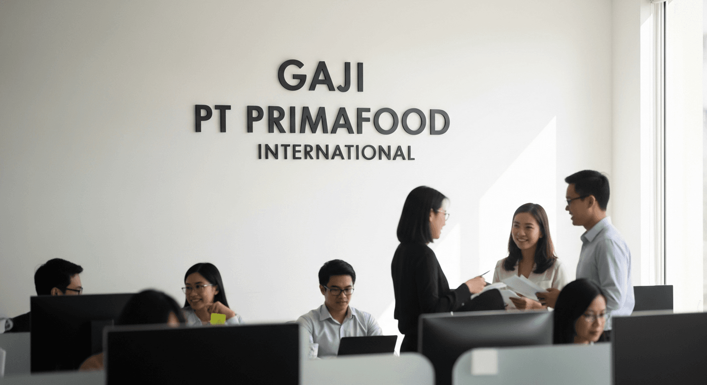 Gaji PT Primafood International