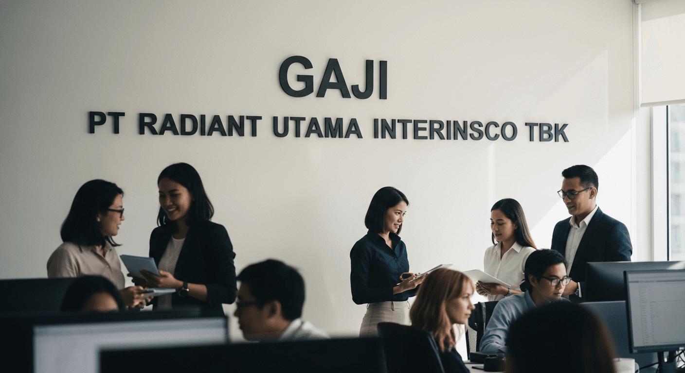 Gaji Pt Radiant Utama Interinsco Tbk