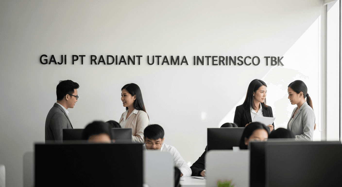 Gaji Pt Radiant Utama Interinsco Tbk