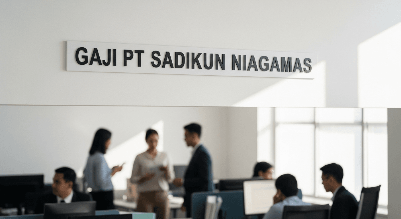 Gaji Pt Sadikun Niagamas