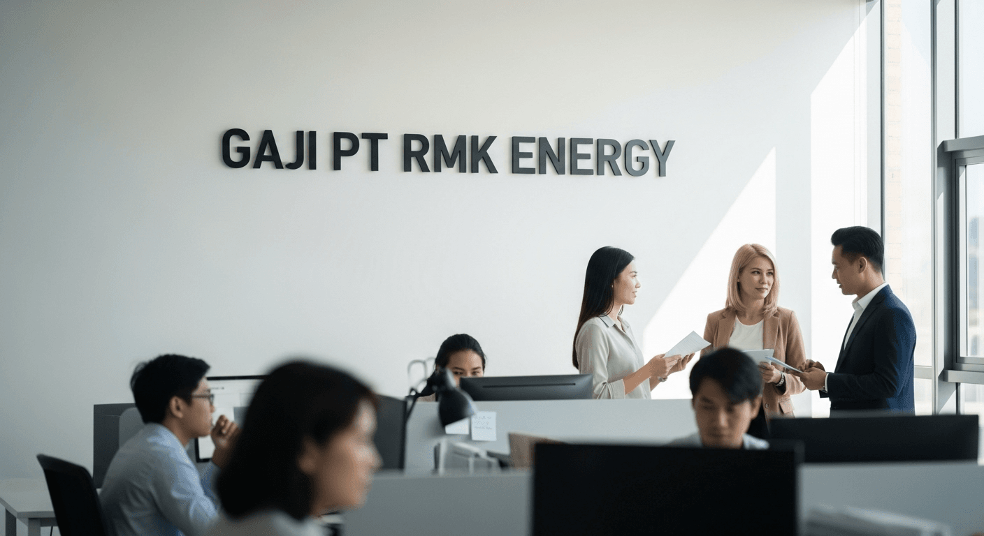 Gaji Pt Rmk Energy