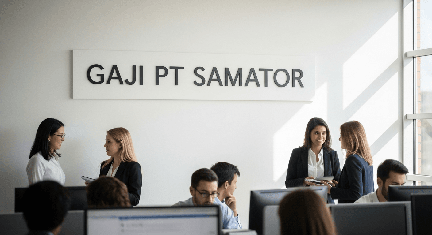 Gaji Pt Samator