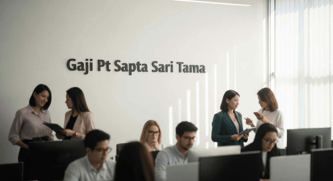 Gaji Pt Sapta Sari Tama