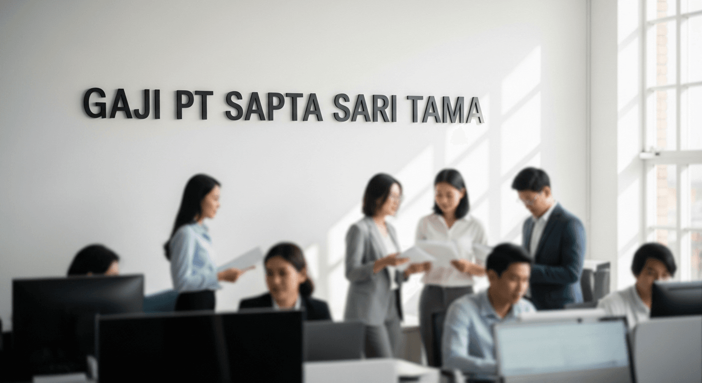 Gaji Pt Sapta Sari Tama
